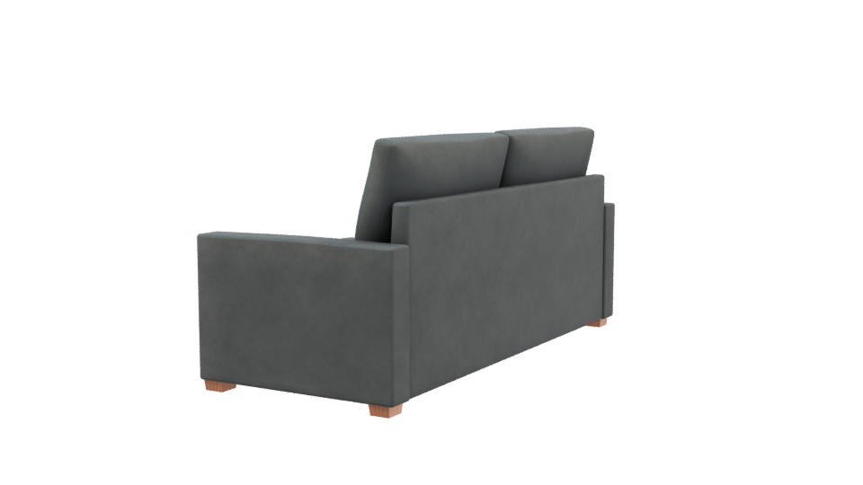 Contemporary Fabric Sofa Model - Professional 3D Model Render 3