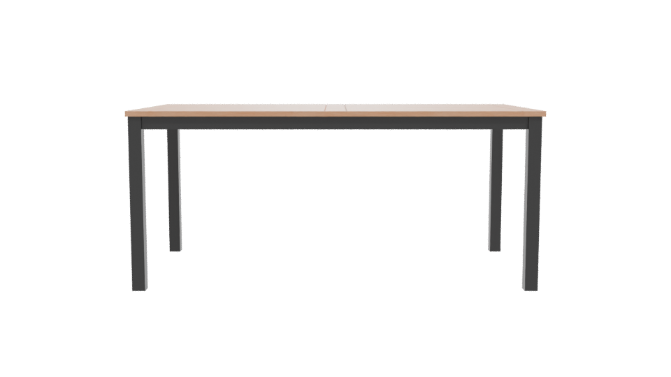 Minimalist Wooden Table 3D Model - Professional 3D Model Render 11