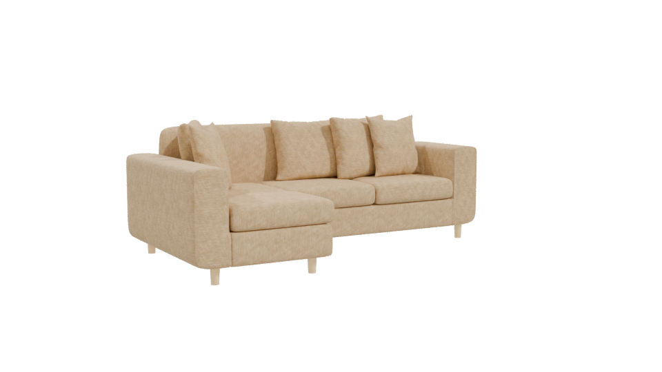 Contemporary Sofa 3D Model - Professional 3D Model Render 10