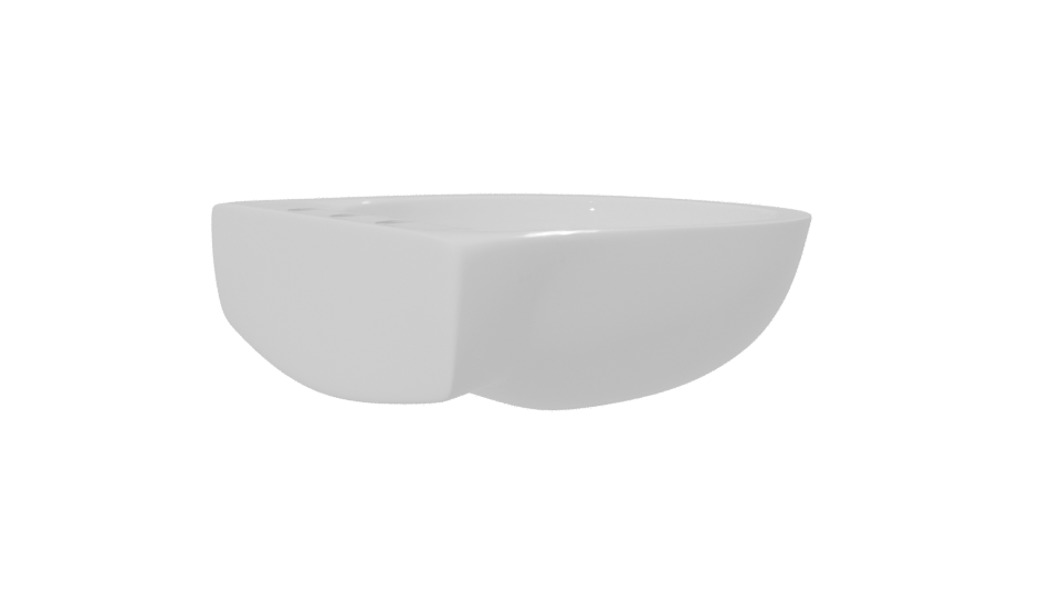 Stylish Modern Bathtub 3D Model - Professional 3D Model Render 7