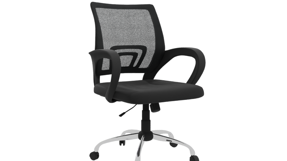 Elegant Office Chair 3D Model - Professional 3D Model Render 10
