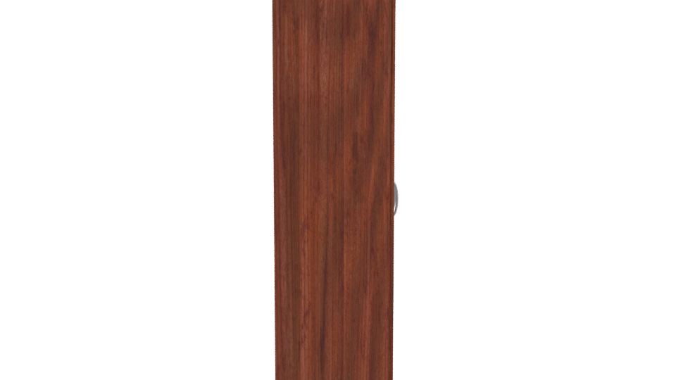 Stylish Wooden Wardrobe 3D Model - Professional 3D Model Render 8