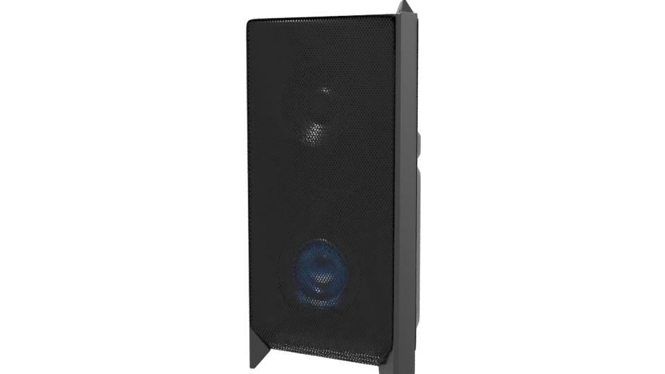 Sleek Modern Console Table 3D - Professional 3D Model Render 2