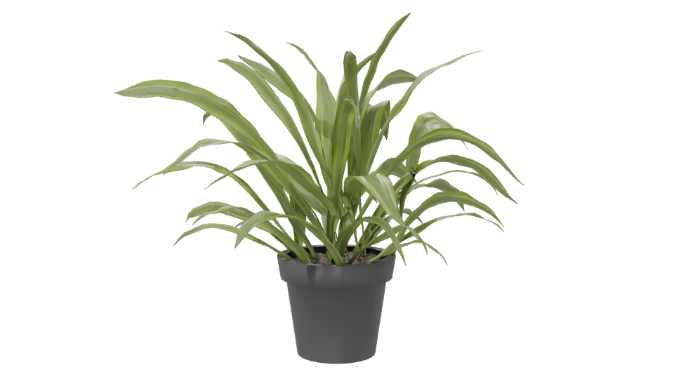 Artificial Plant in Pot 3D Model - Professional 3D Model Render 6