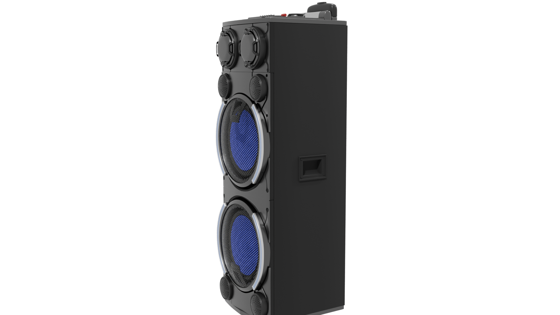 Towering Bluetooth Speaker Model - Professional 3D Model Render 13