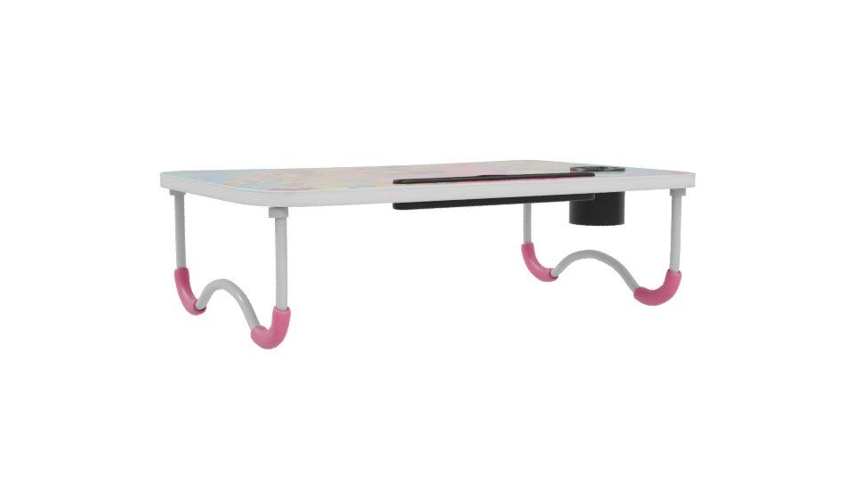 Playful Kids Folding Table 3D - Professional 3D Model Render 4