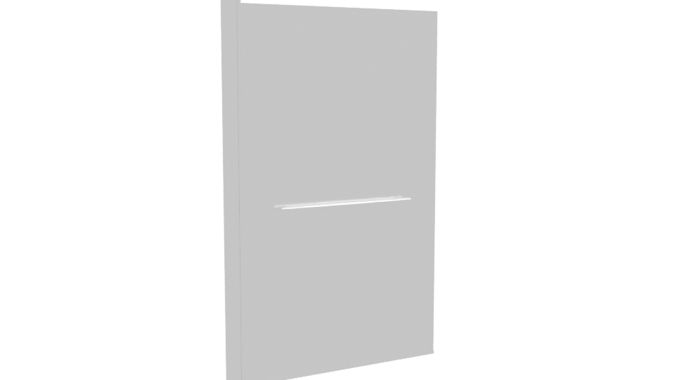 Stylish Glass Office Panel 3D - Professional 3D Model Render 10