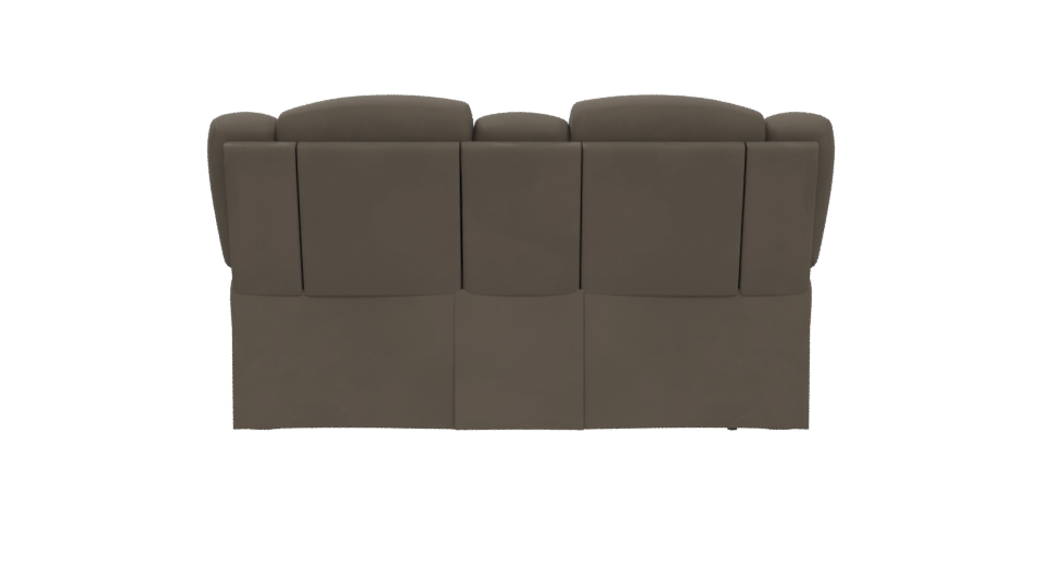 Cozy Reclining Sofa 3D Model - Professional 3D Model Render 5