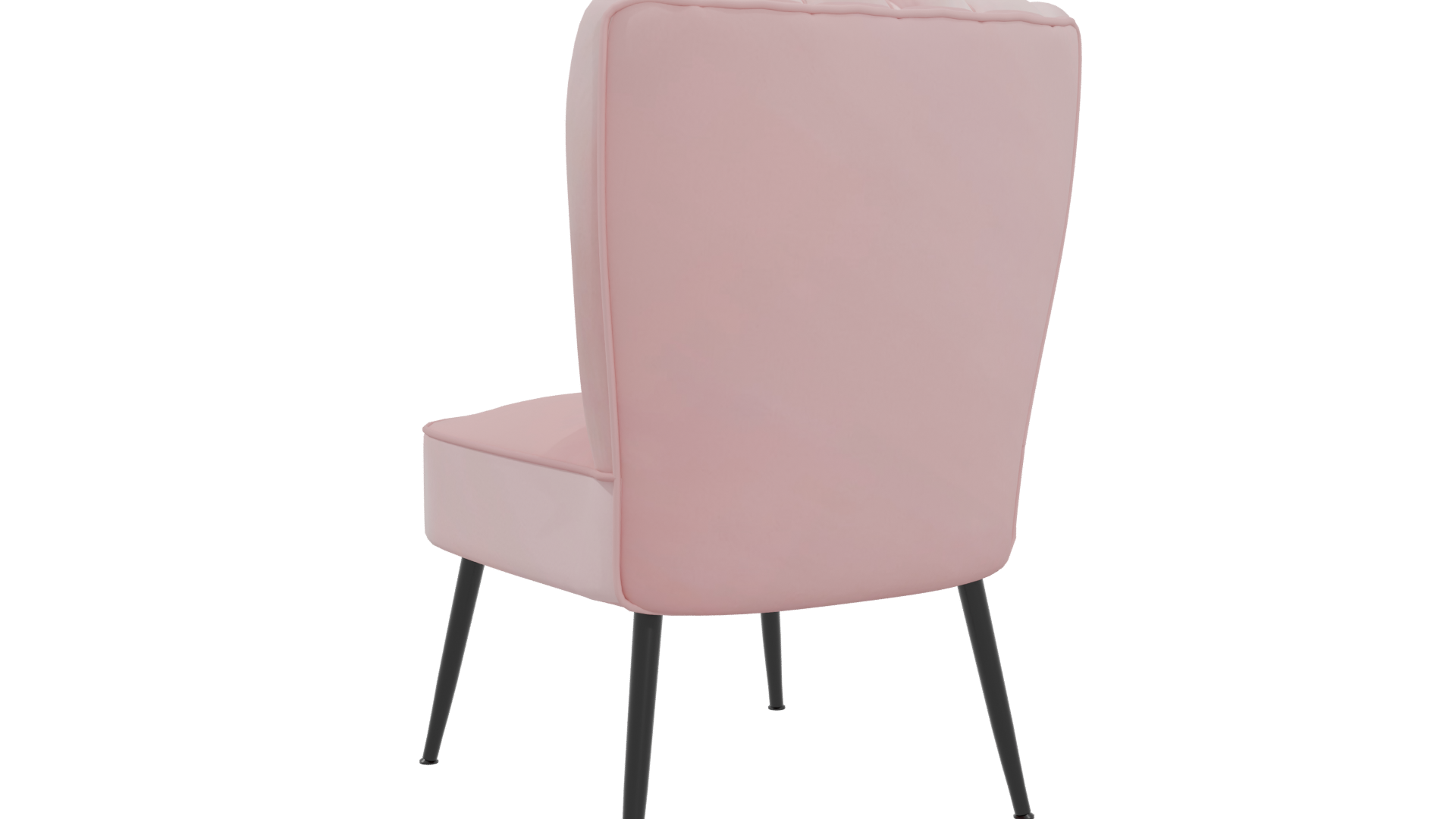 Stylish Modern Accent Chair 3D - Professional 3D Model Render 4