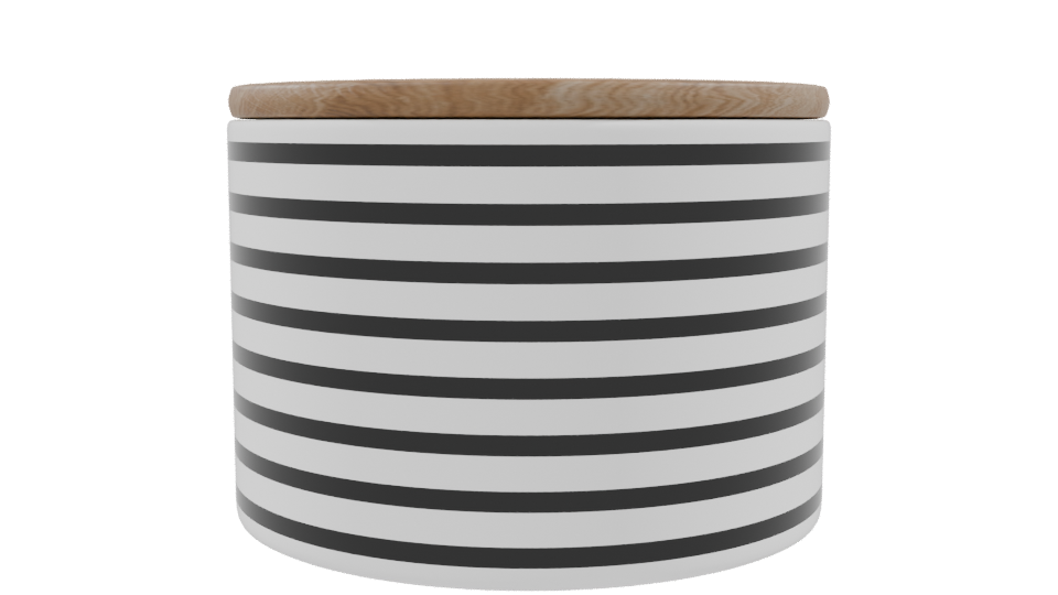 Stylish Modern Storage Container - Professional 3D Model Render 9