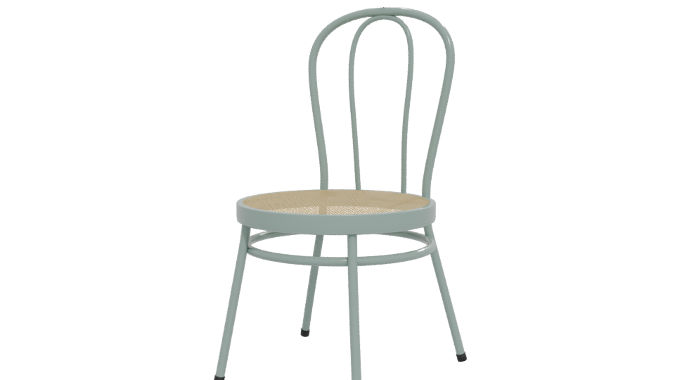 Stylish Vintage-Style Dining Chair 3D Model - Professional 3D Model Render 12