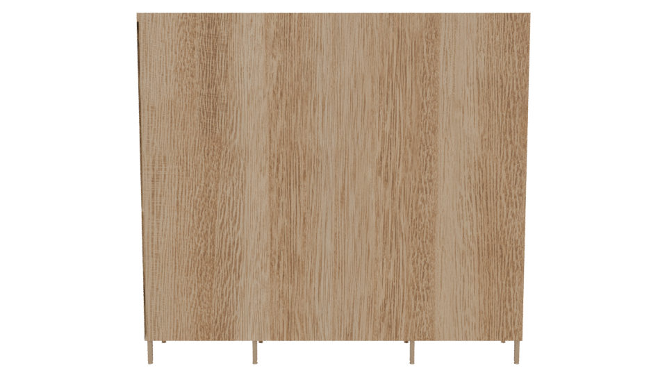 Stylish Modern Kitchen Cabinet 3D Model - Professional 3D Model Render 5