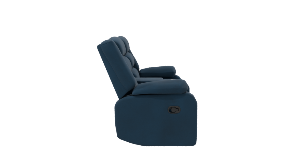 Stylish Reclining Sofa Model - Professional 3D Model Render 8