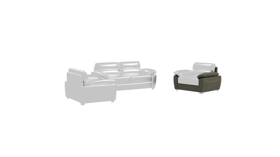 Contemporary Sofa Set 3D Model - Professional 3D Model Render 10