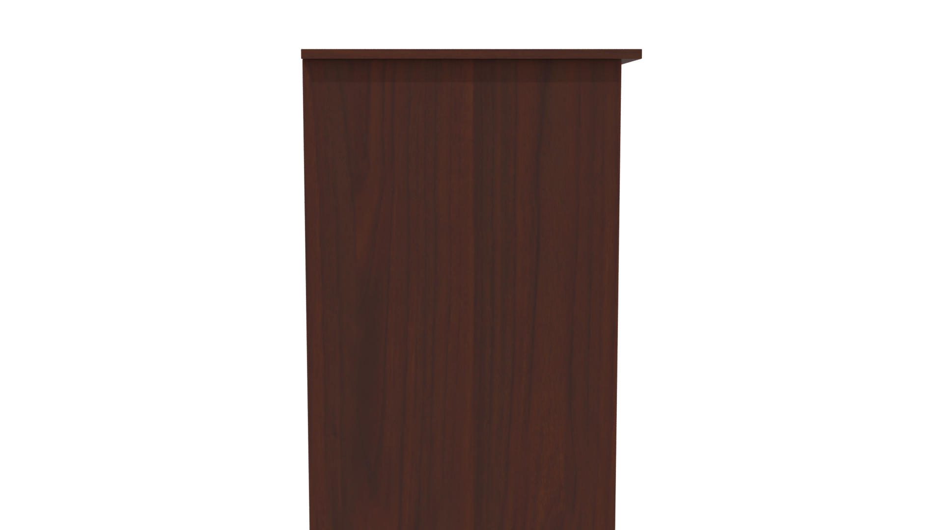 Stylish Wooden Writing Desk 3D - Professional 3D Model Render 8