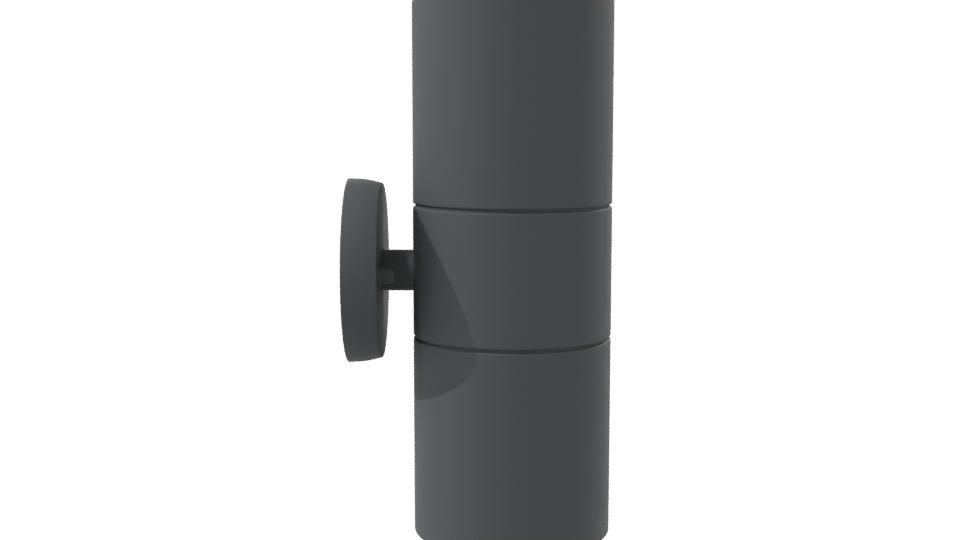 Minimalist Stacked Cylinder Model - Professional 3D Model Render 8