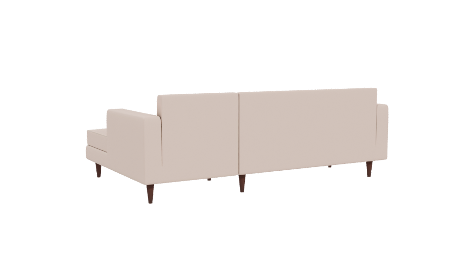 Stylish Modern Sofa 3D Model - Professional 3D Model Render 4