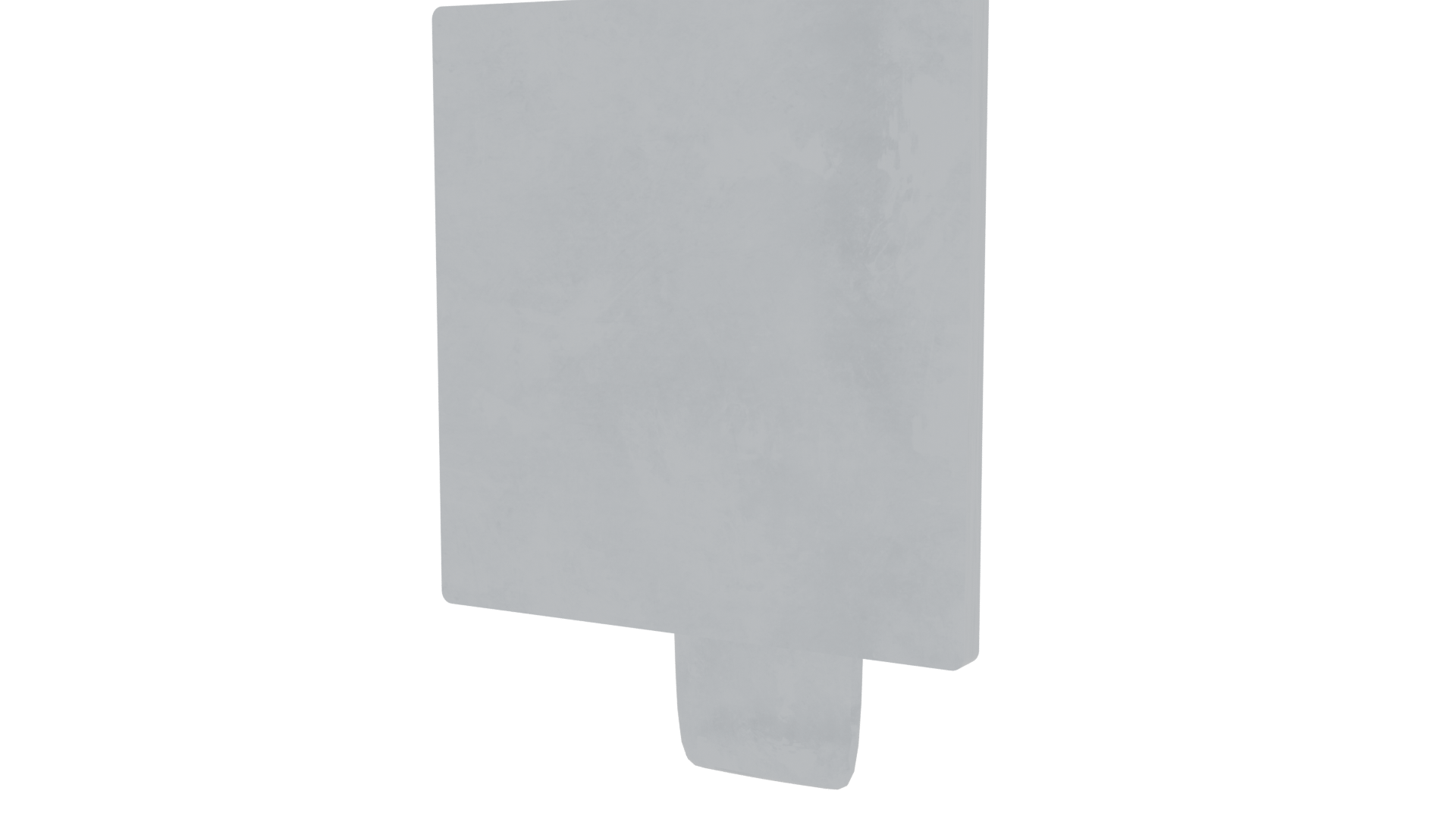 Stylish Modern Wall Hook 3D - Professional 3D Model Render 6