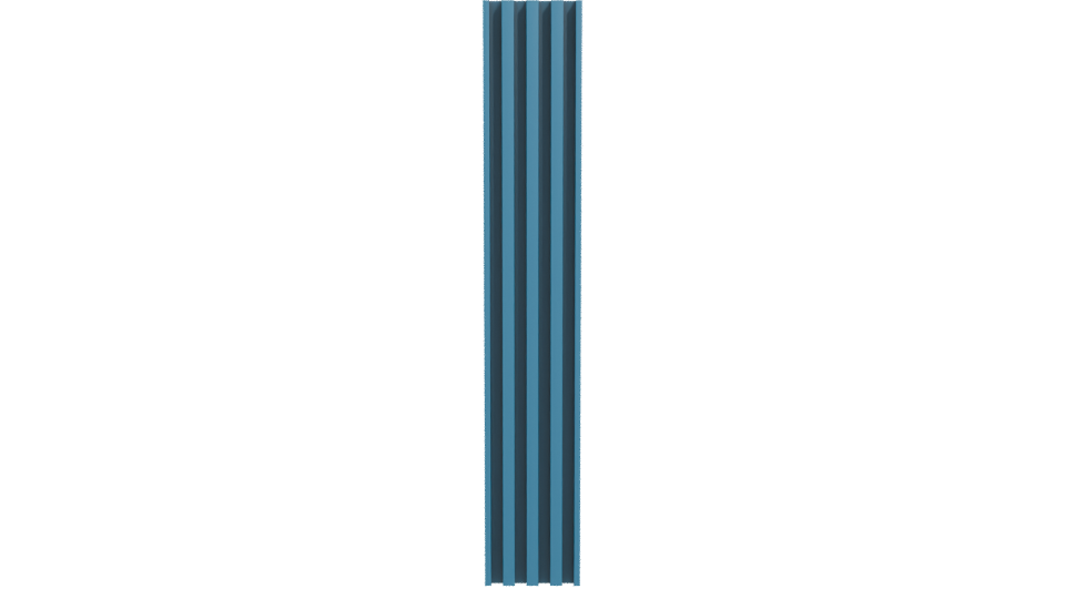 Stylized Vertical Pillar Model - Professional 3D Model Render 11