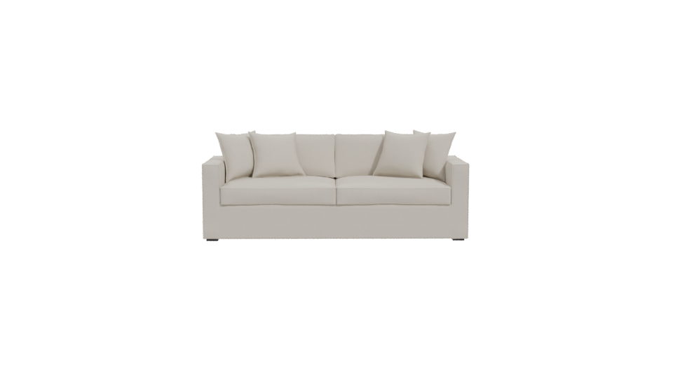 Minimalist Modern Sofa 3D Model - Professional 3D Model Render 11