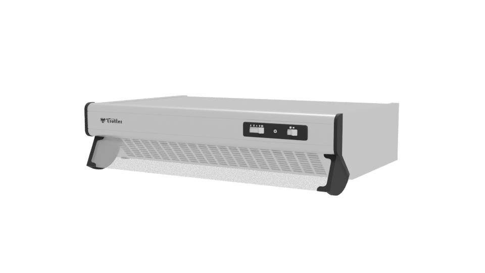 Conventional Kitchen Exhaust Hood 3D - Professional 3D Model Render 12