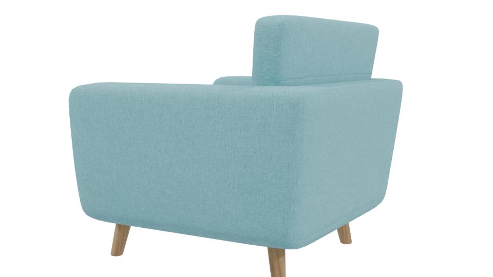 Stylish Modern Armchair 3D - Professional 3D Model Render 3
