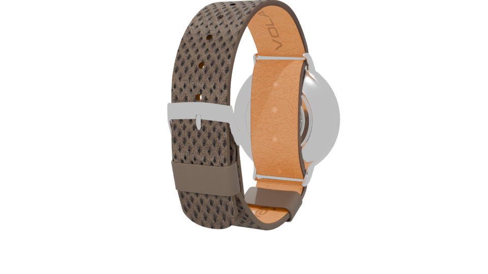 Elegant Leather Strap Watch 3D - Professional 3D Model Render 6