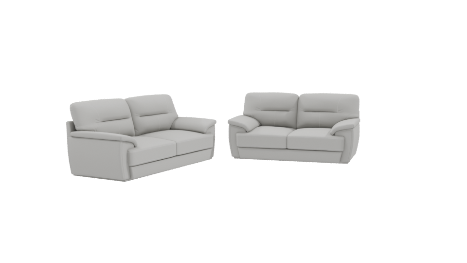 Stylish Modern Sofa Set 3D - Professional 3D Model Render 9