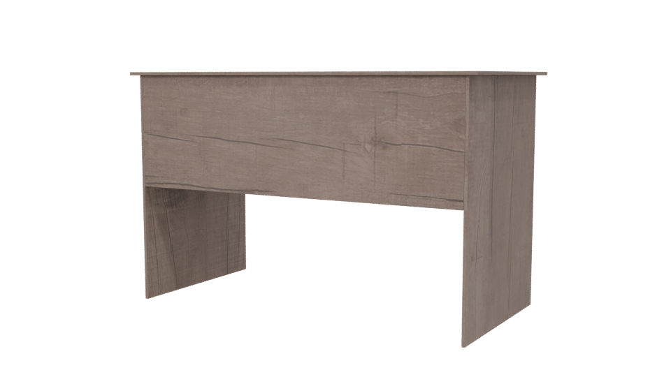 Modern Wooden Desk Model 3D - Professional 3D Model Render 6