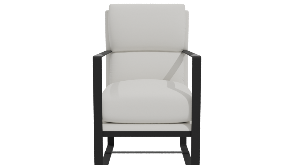 Stylish Modern Armchair 3D - Professional 3D Model Render 11