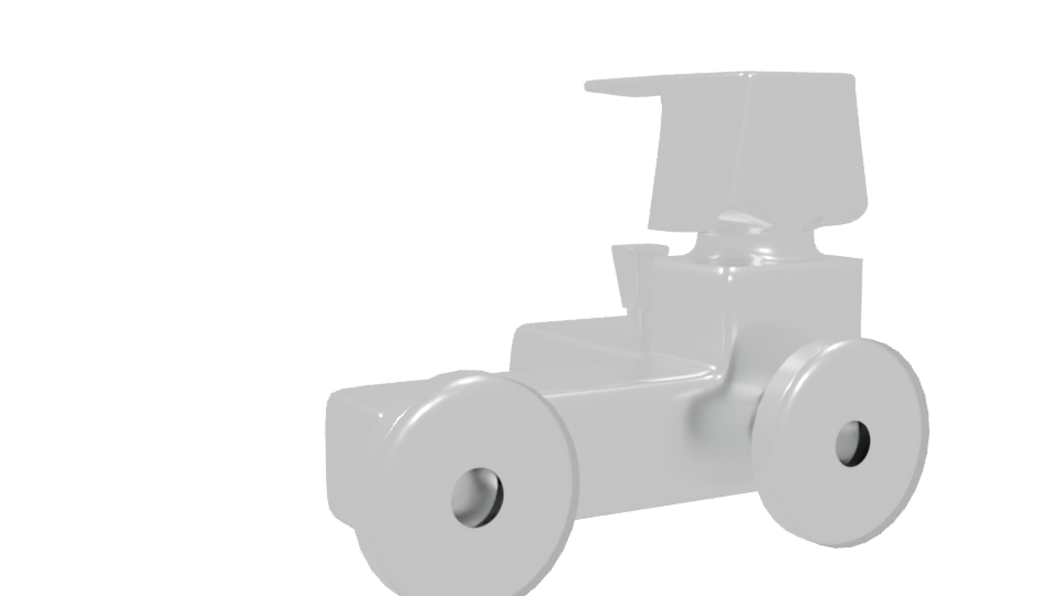 Sleek Modern Faucet 3D Model - Professional 3D Model Render 4