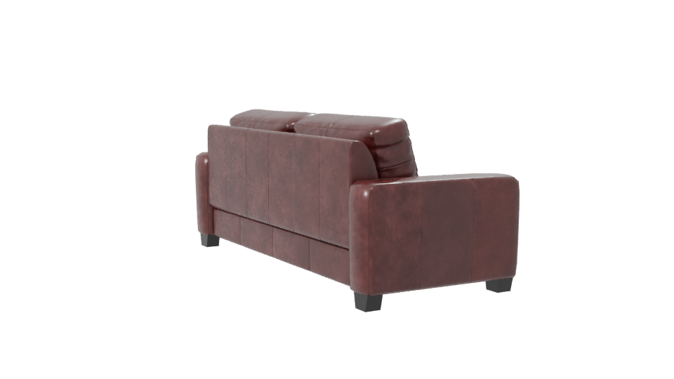 Luxury Modern Leather Sofa 3D Model - Professional 3D Model Render 7