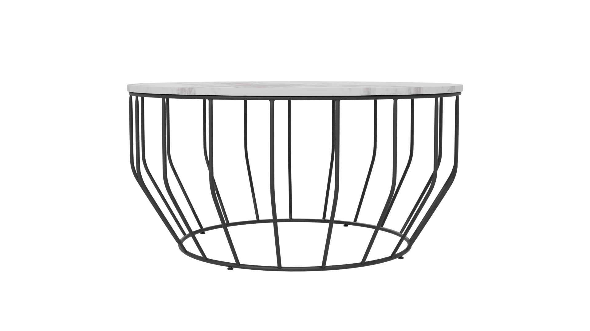 Stylish Modern Coffee Table 3D - Professional 3D Model Render 6