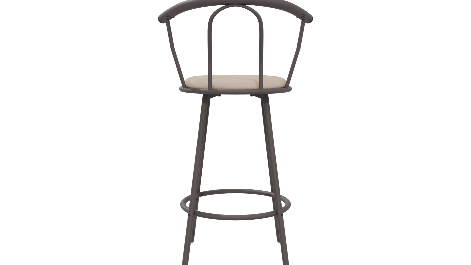 Stylish Bar Stool 3D Model - Professional 3D Model Render 5