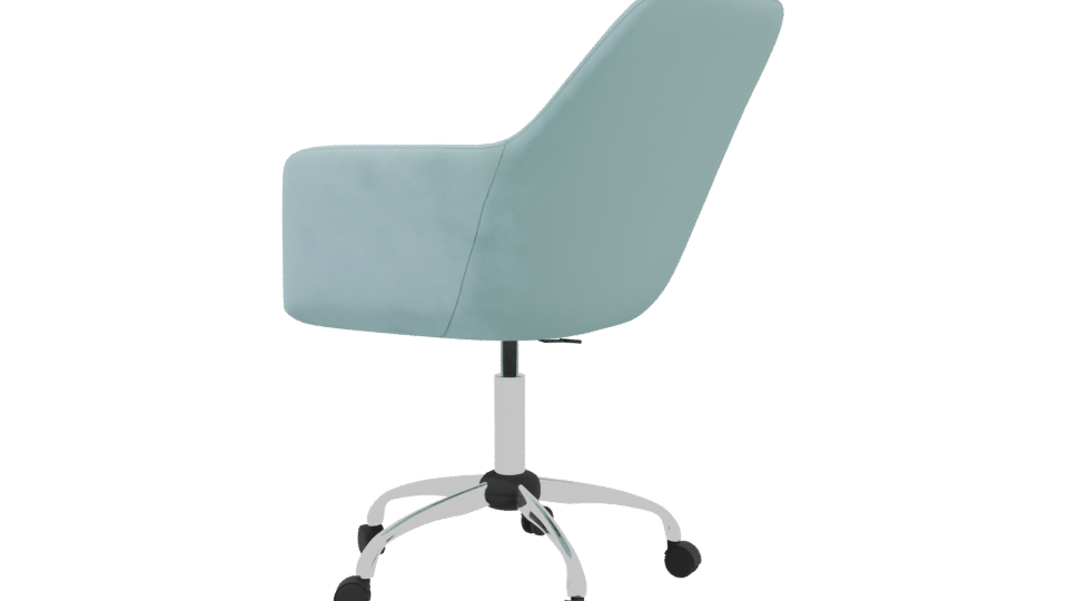 Stylish Modern Office Chair 3D Model - Professional 3D Model Render 3
