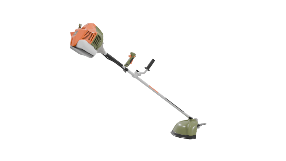 Efficient String Trimmer 3D Model - Professional 3D Model Render 10