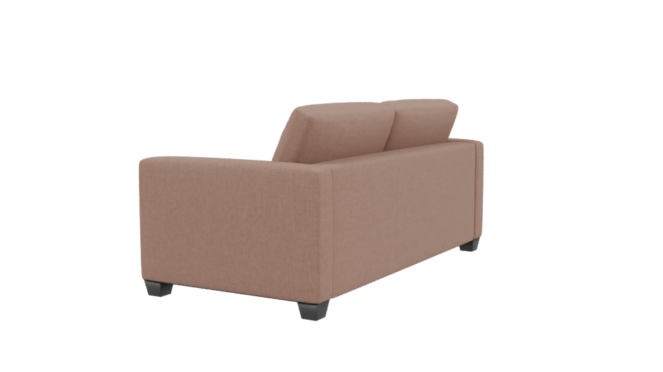 Contemporary Fabric Sofa 3D Model - Professional 3D Model Render 3