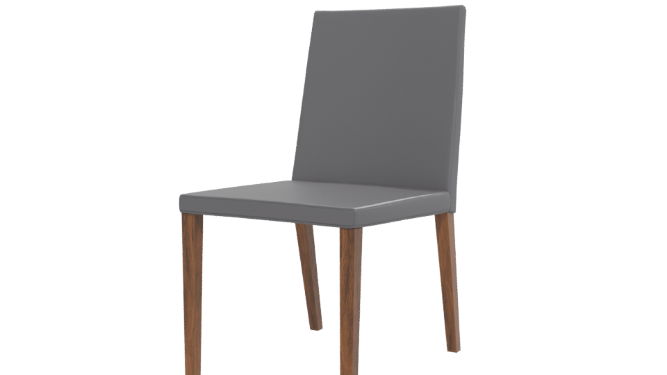 Stylish Modern Dining Chair 3D - Professional 3D Model Render 12