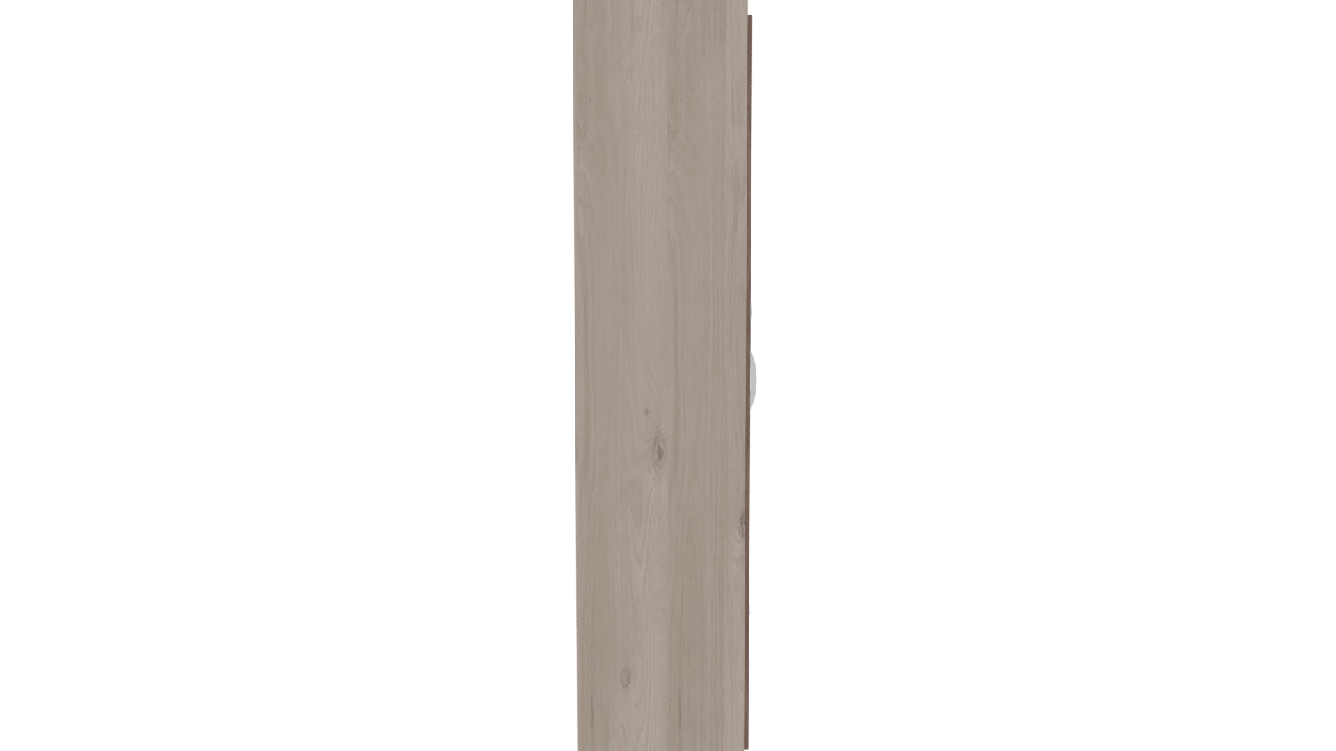 Stylish Two-Door Wardrobe Model - Professional 3D Model Render 8