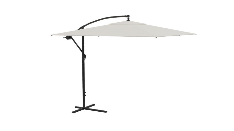 Stylish Outdoor Umbrella 3D Model - Professional 3D Model Render 12