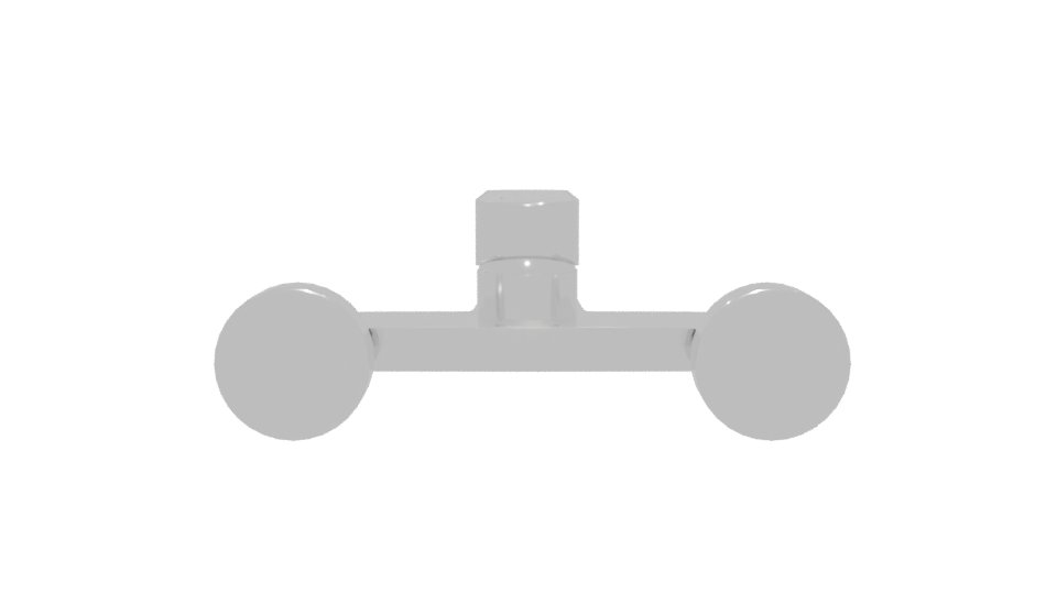 Sleek Modern Bathroom Faucet 3D Model - Professional 3D Model Render 5