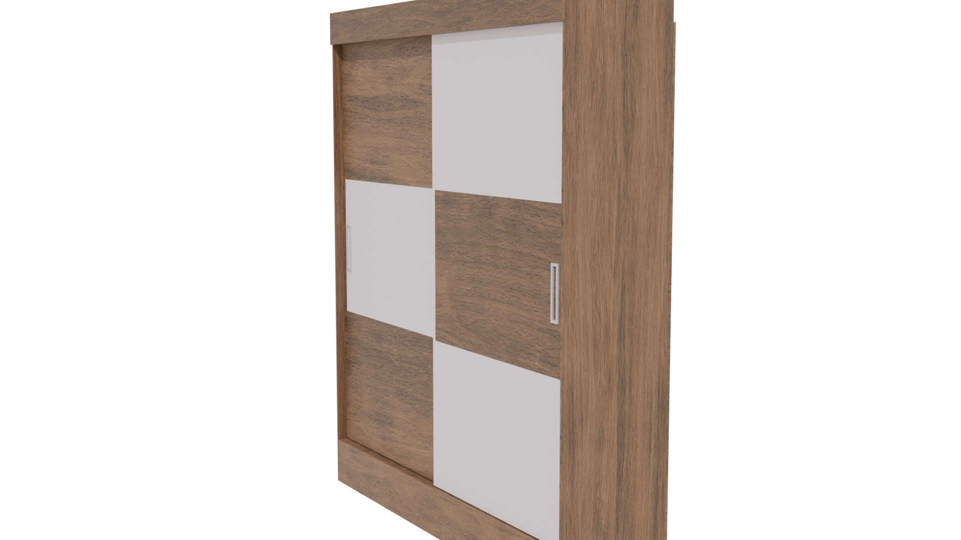 Stylish Modern Storage Cabinet 3D Model - Professional 3D Model Render 13