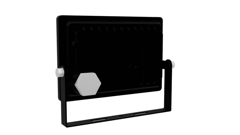 Reflector 20W LED Light 3D - Professional 3D Model Render 4