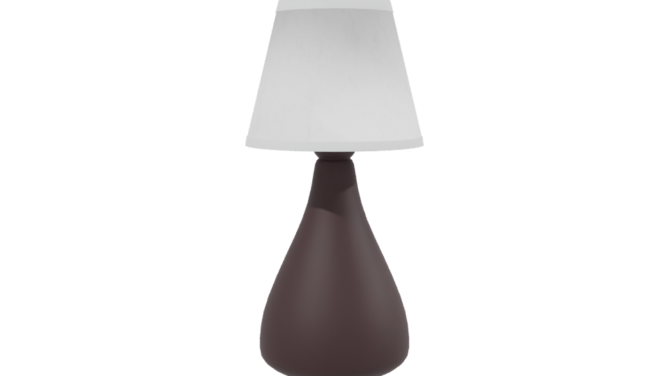 Stylish Modern Table Lamp 3D - Professional 3D Model Render 2