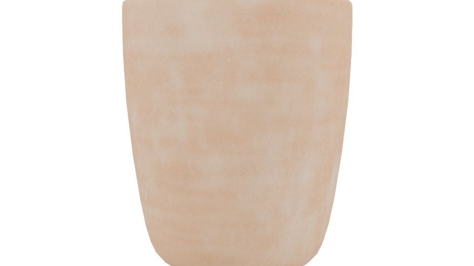 Stylish Decorative Pot Model - Professional 3D Model Render 3