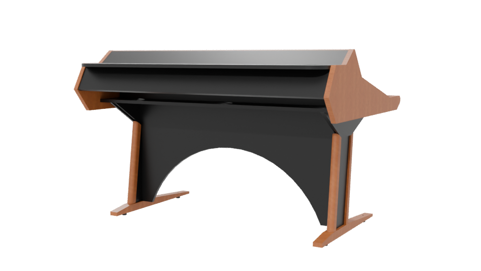 Stylish Office Desk 3D Model - Professional 3D Model Render 6
