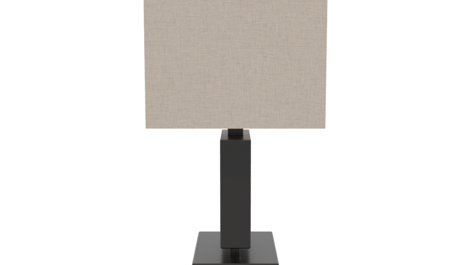 Stylish Modern Table Lamp 3D - Professional 3D Model Render 2