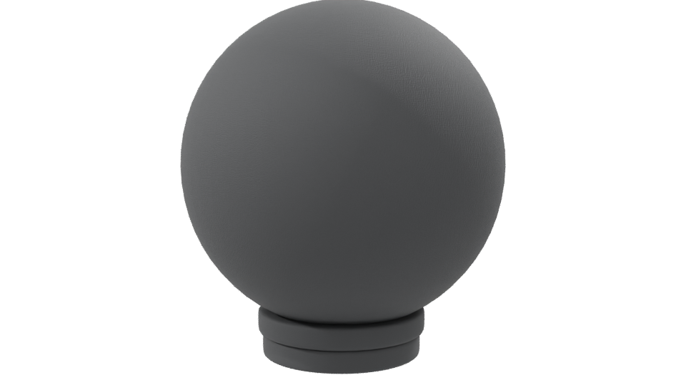Wall Mounted 60W Black Lantern 3D - Professional 3D Model Render 8