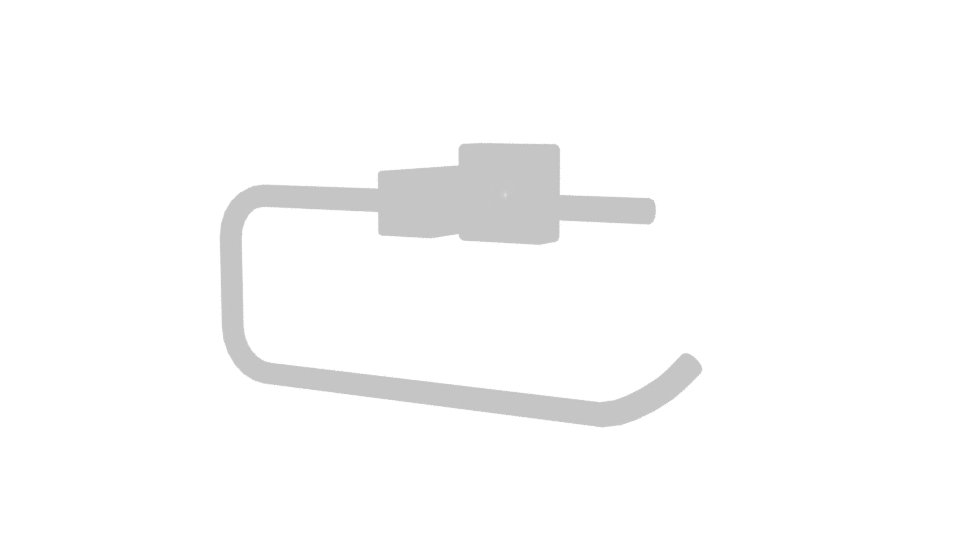 Stylish Metal Towel Holder 3D - Professional 3D Model Render 12