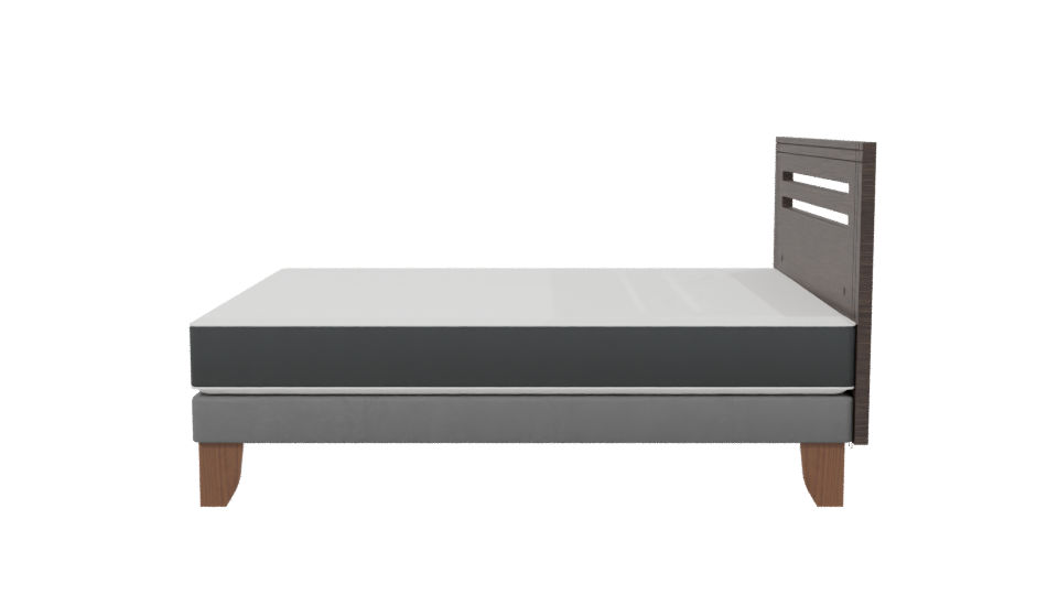 Stylish Bed Frame 3D Model - Professional 3D Model Render 2
